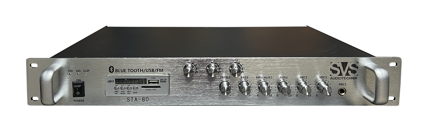 SVS Audiotechnik STA-80 Микшер-усилитель для систем Public Address в Кубинке