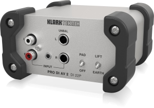 Klark Teknik DI 22P пассивный стерео директ-бокс в Кубинке
