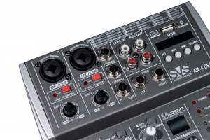 SVS Audiotechnik mixers AM-4 DSP Аналоговый микшерный пульт, 4-канала в Кубинке